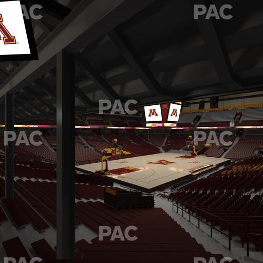 Williams Arena - Section 109 Seat View