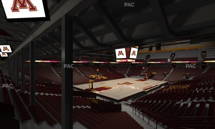 Williams Arena - Section 109 Seat View
