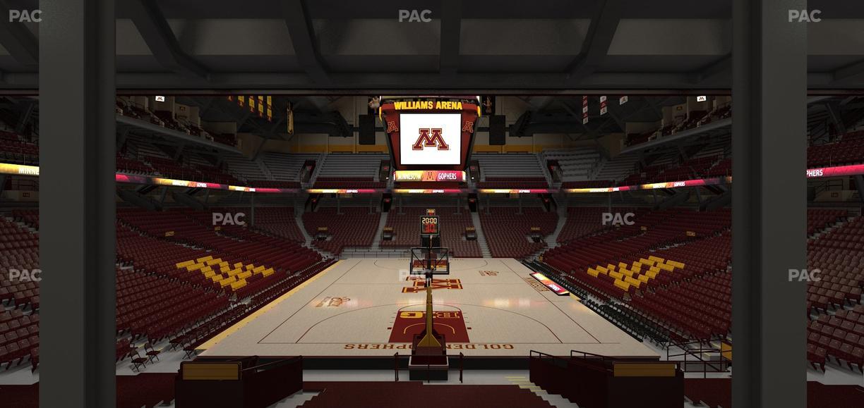 Williams Arena - Section 111 Seat View