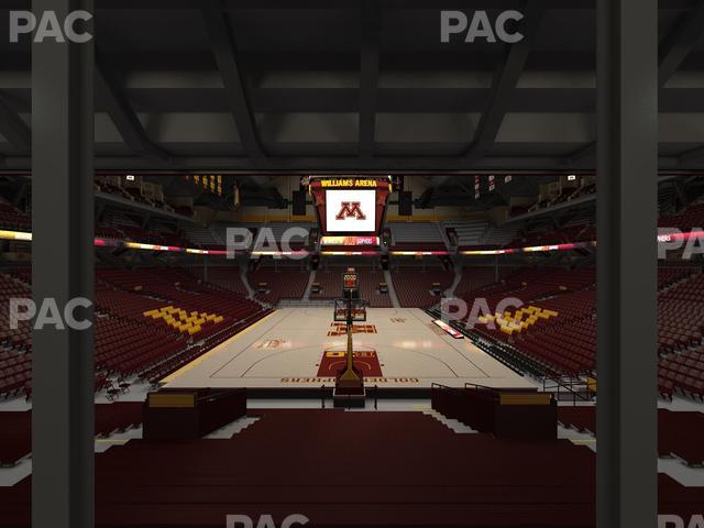 Williams Arena - Section 111 Seat View