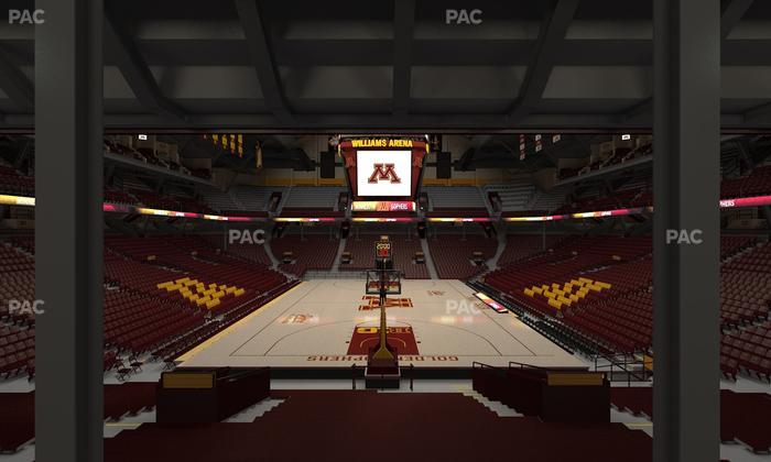 Williams Arena - Section 111 Seat View