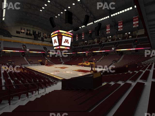Williams Arena - Section 112 Seat View