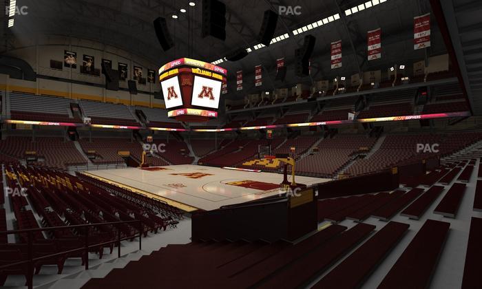 Williams Arena - Section 112 Seat View