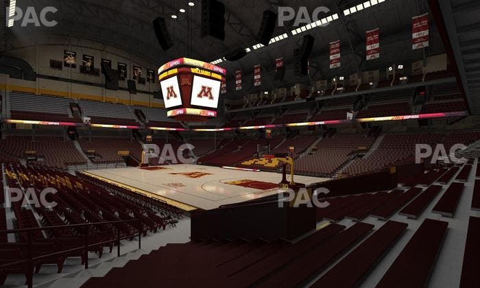 Williams Arena - Section 112 Seat View