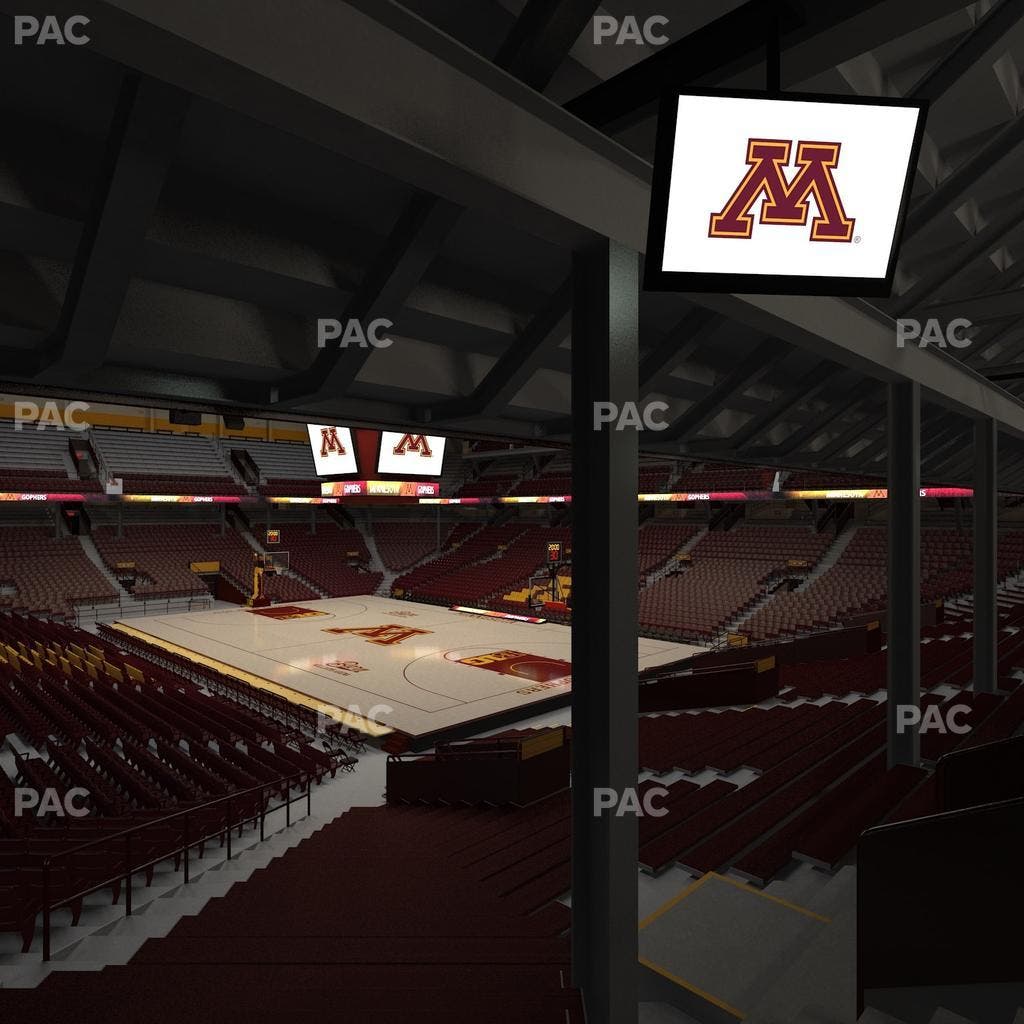 Williams Arena - Section 113 Seat View