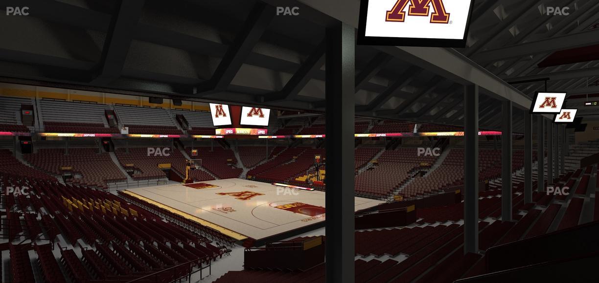 Williams Arena - Section 113 Seat View
