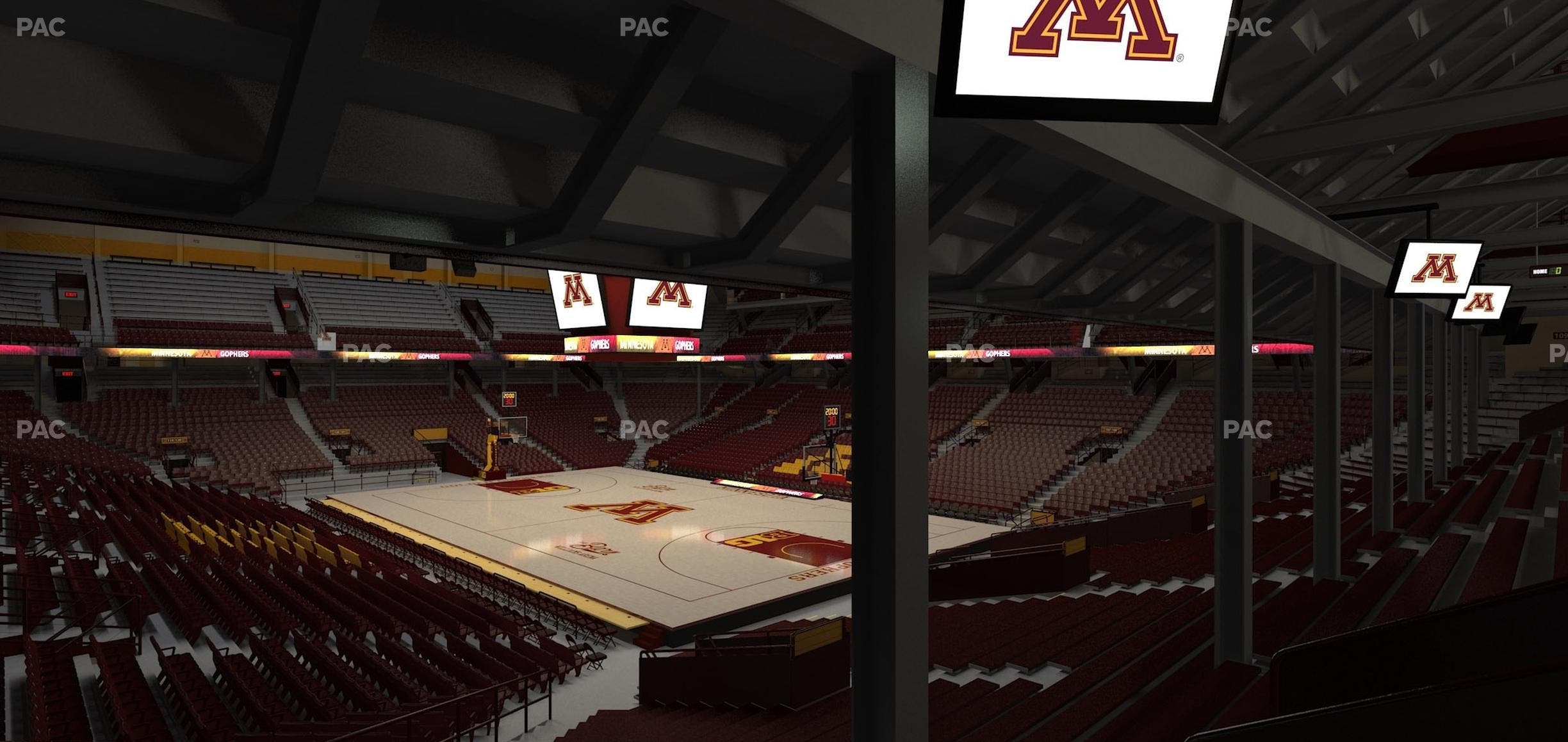 Williams Arena - Section 113 Seat View