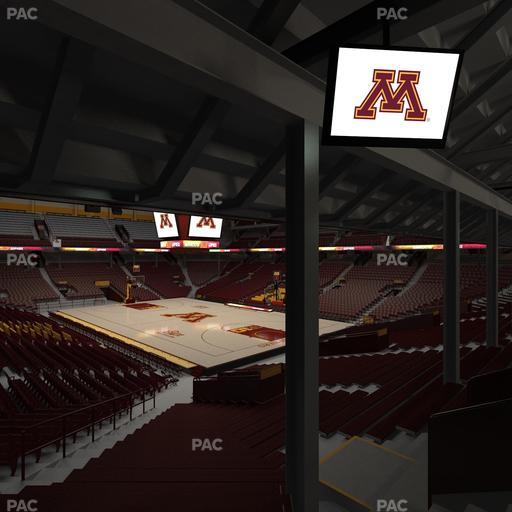 Williams Arena - Section 113 Seat View