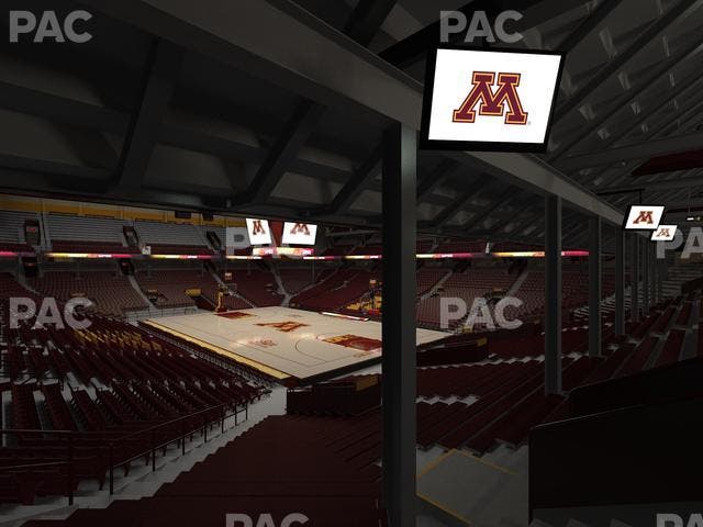 Williams Arena - Section 113 Seat View