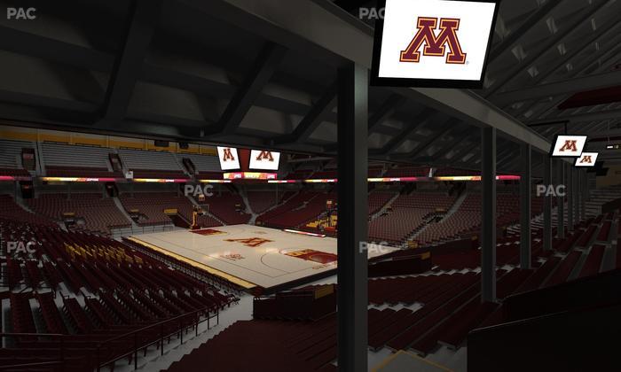 Williams Arena - Section 113 Seat View