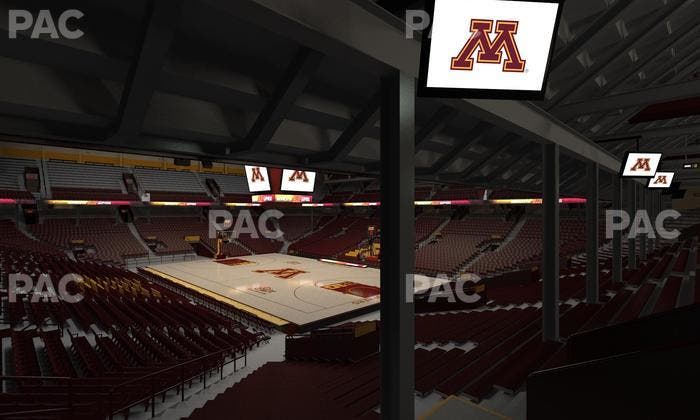 Williams Arena - Section 113 Seat View