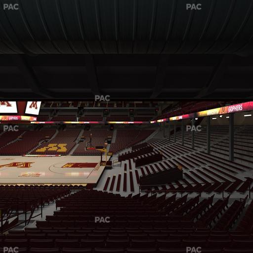 Williams Arena - Section 114 Seat View