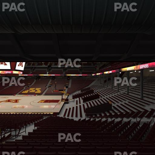 Williams Arena - Section 114 Seat View