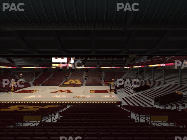 Williams Arena - Section 115 Seat View