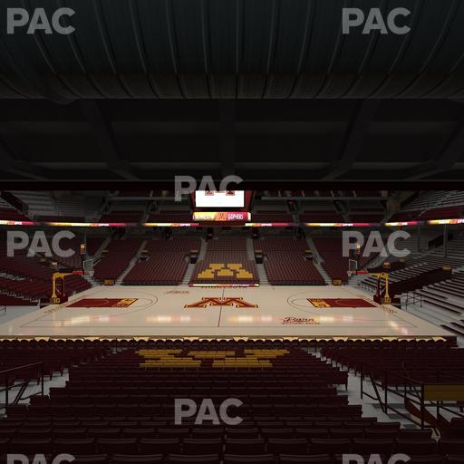 Williams Arena - Section 116 Seat View