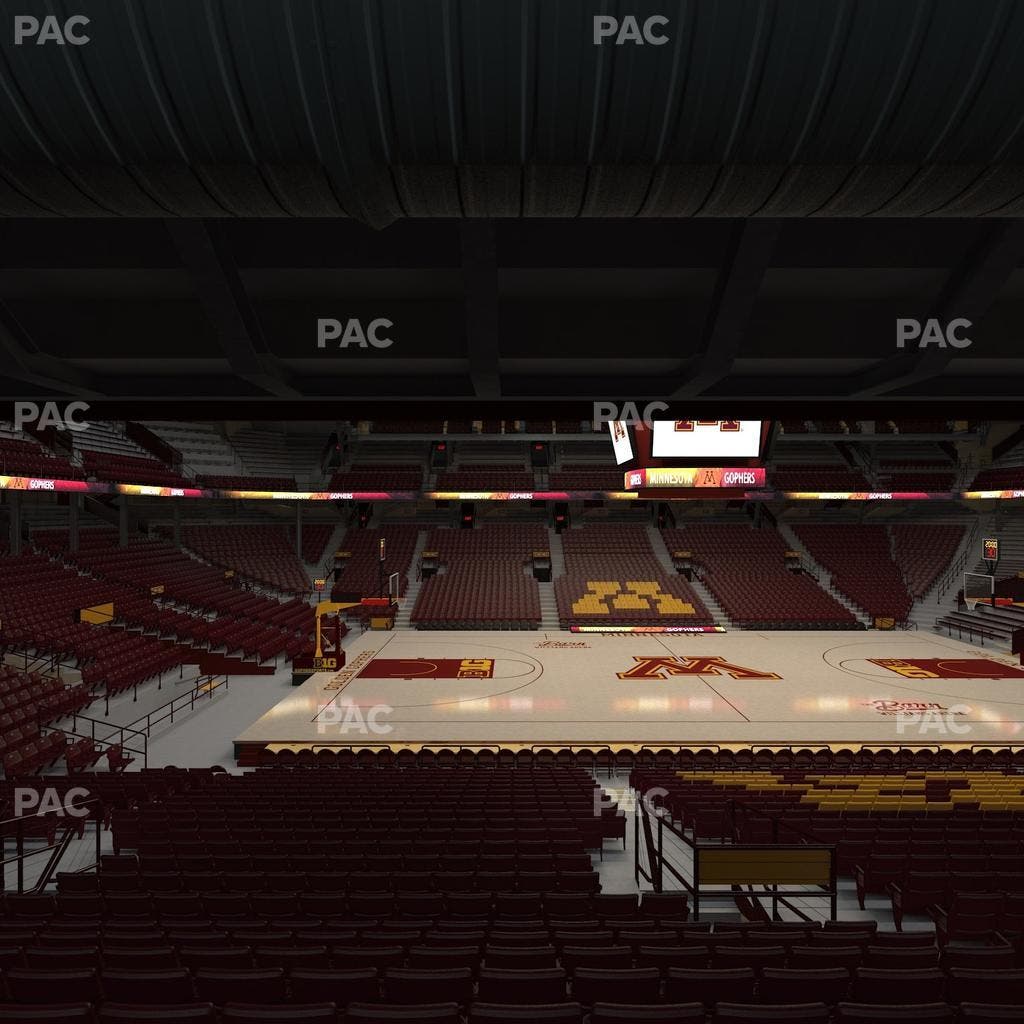 Williams Arena - Section 117 Seat View