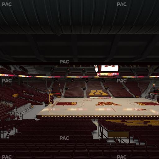 Williams Arena - Section 117 Seat View