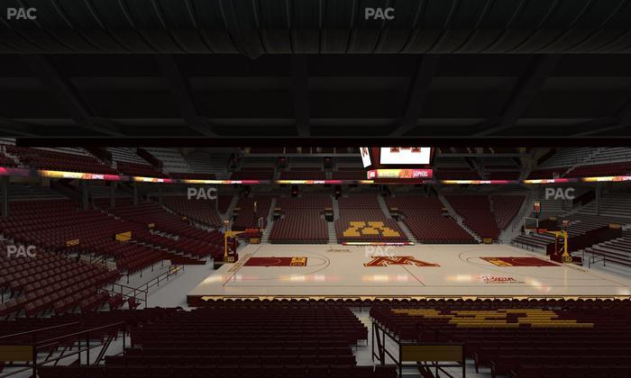 Williams Arena - Section 117 Seat View