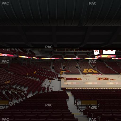 Williams Arena - Section 118 Seat View