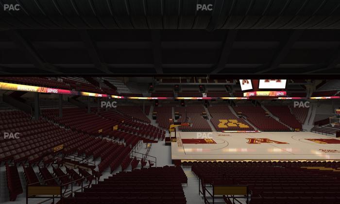 Williams Arena - Section 118 Seat View