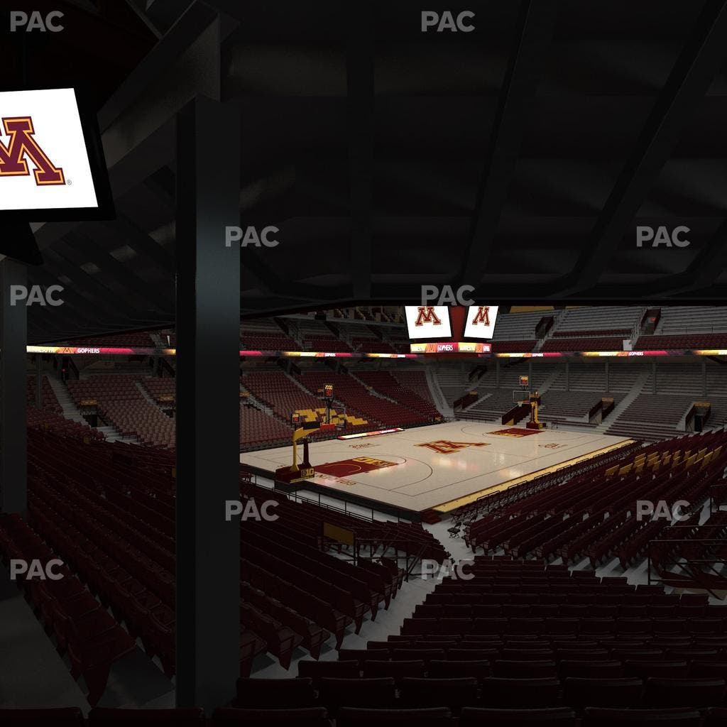 Williams Arena - Section 119 Seat View