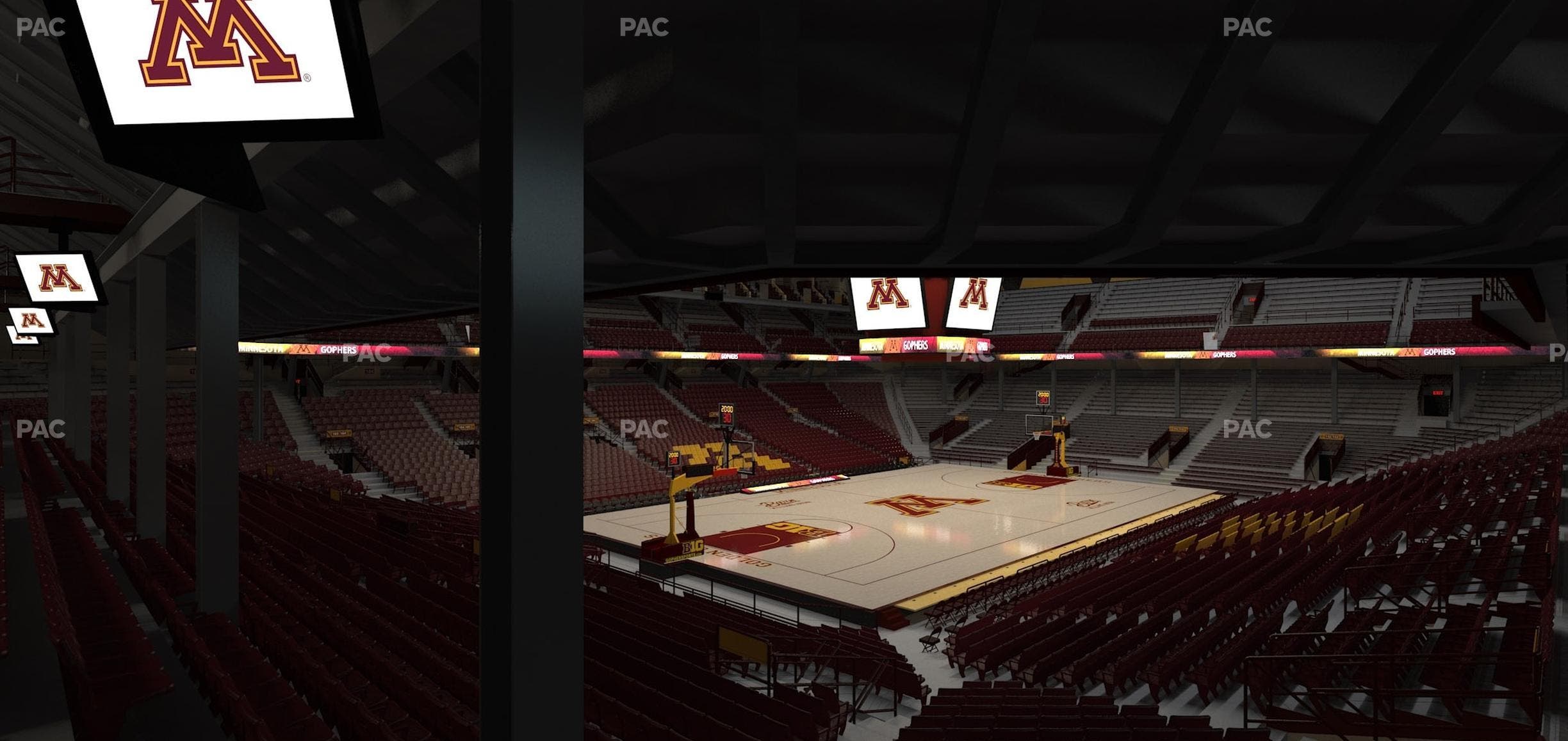Williams Arena - Section 119 Seat View