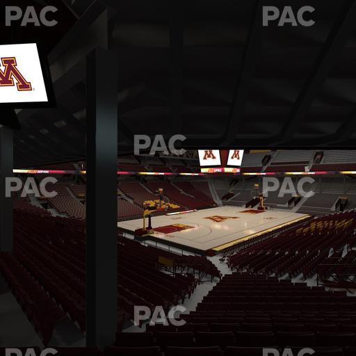 Williams Arena - Section 119 Seat View