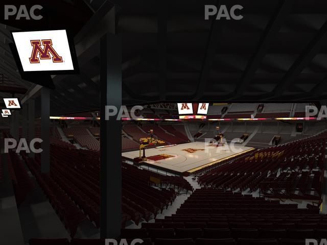 Williams Arena - Section 119 Seat View