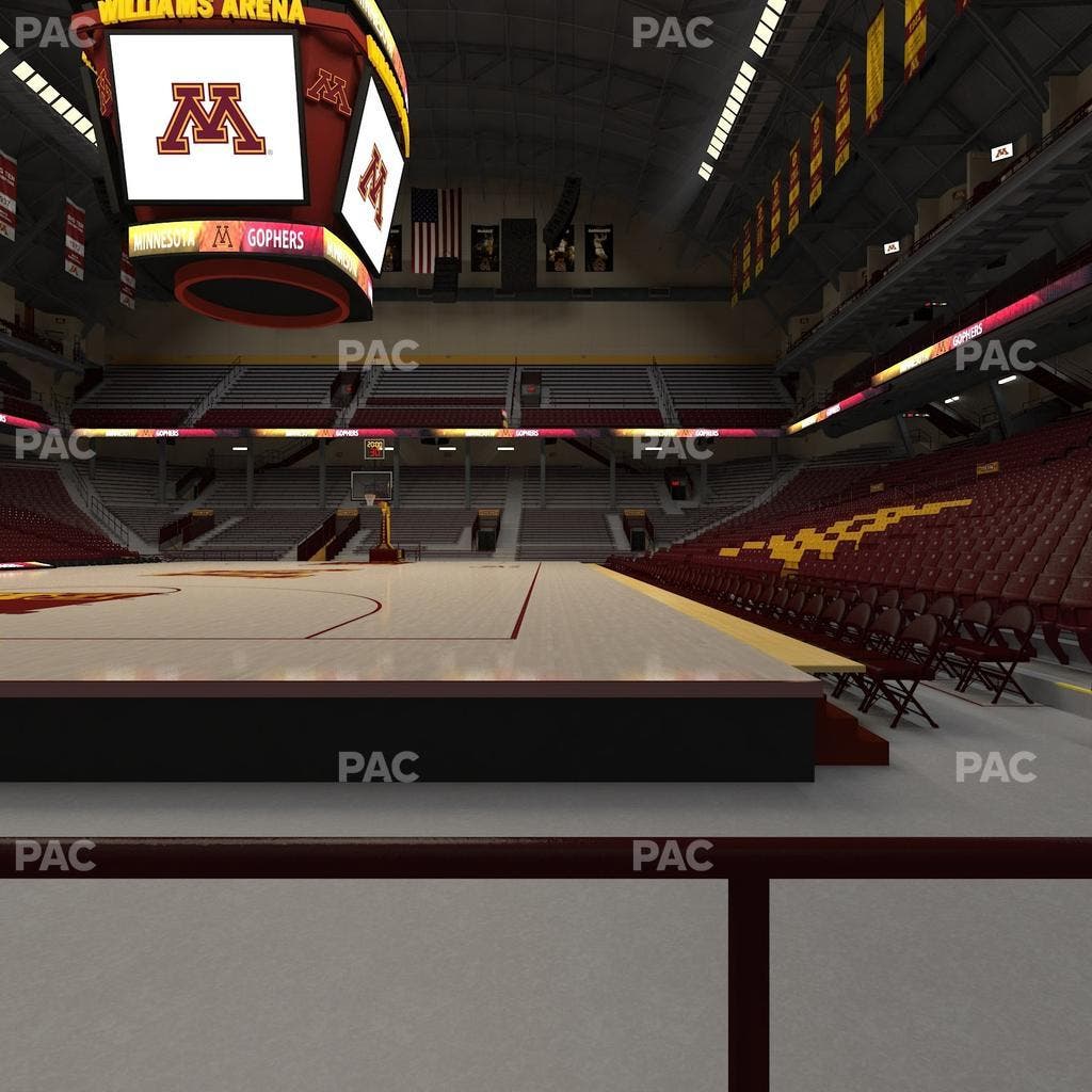 Williams Arena - Section 120 Wc Seat View