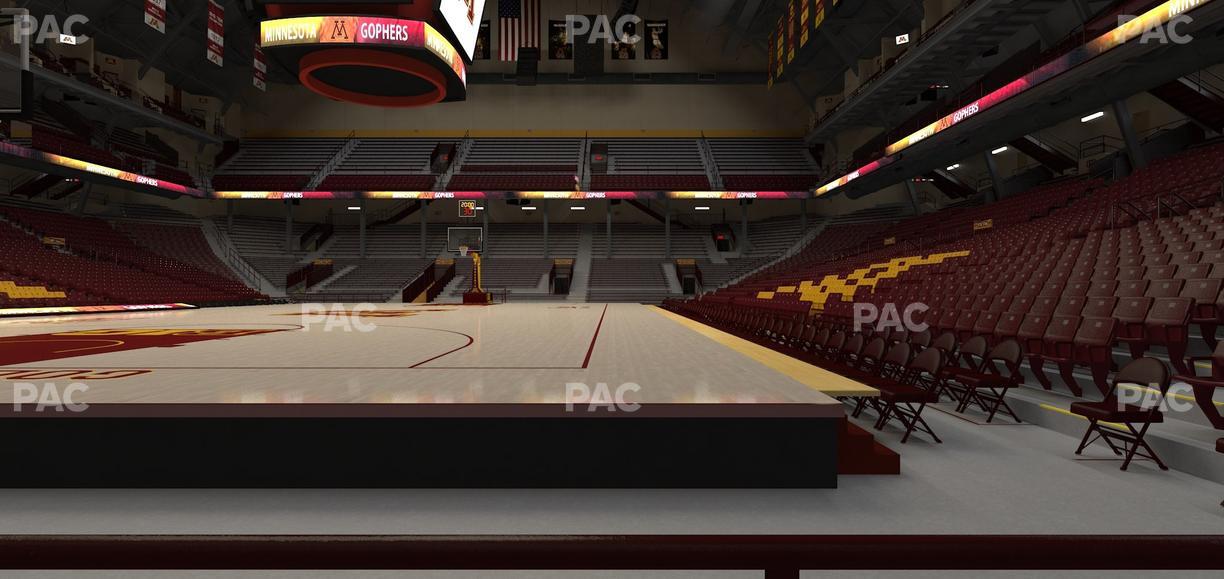 Williams Arena - Section 120 Wc Seat View
