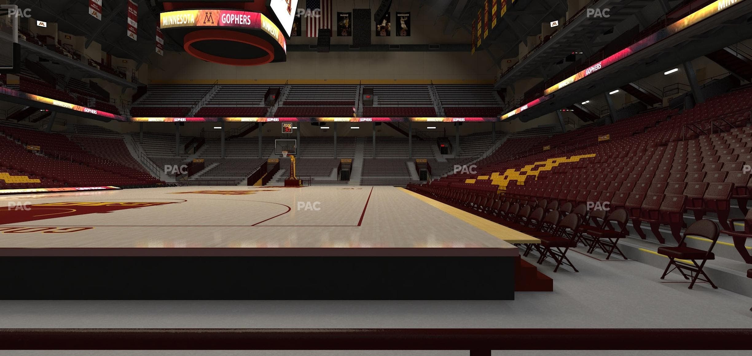 Williams Arena - Section 120 Wc Seat View