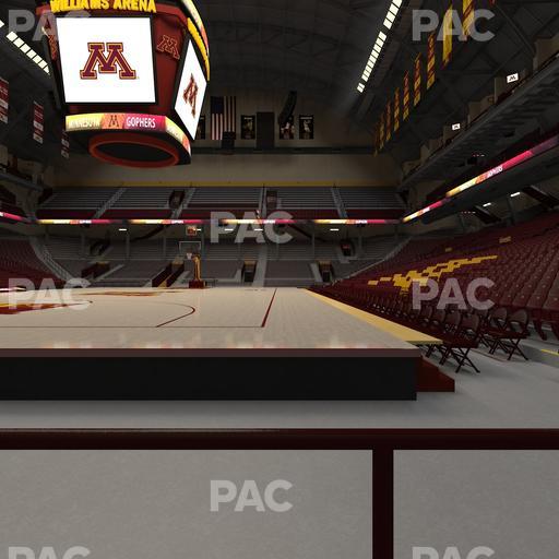 Williams Arena - Section 120 Wc Seat View