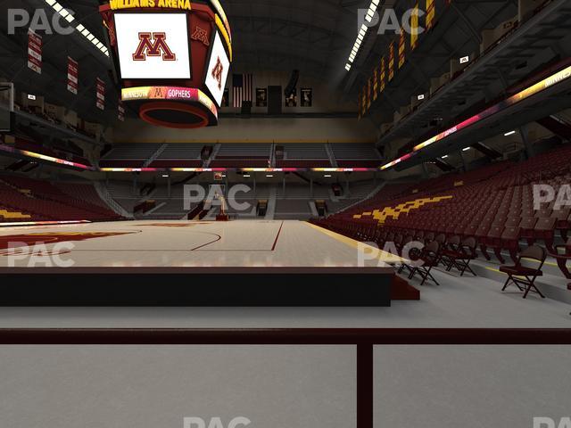 Williams Arena - Section 120 Wc Seat View
