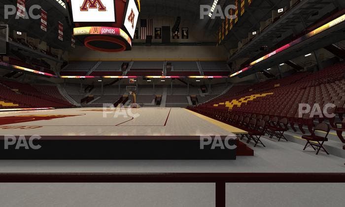 Williams Arena - Section 120 Wc Seat View