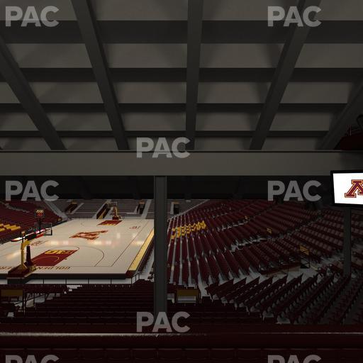 Williams Arena - Section 120 Seat View