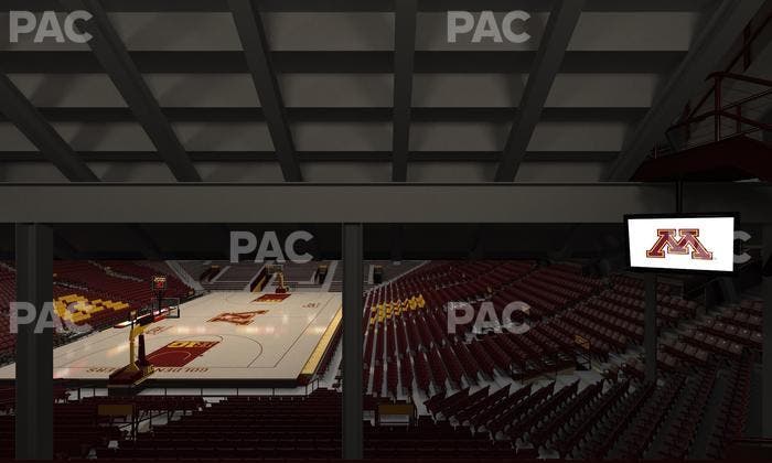 Williams Arena - Section 120 Seat View