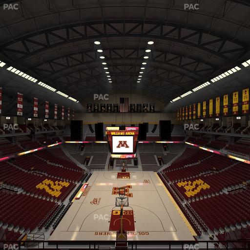 Williams Arena - Section 201 Seat View
