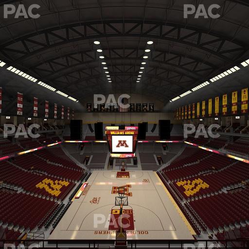Williams Arena - Section 201 Seat View