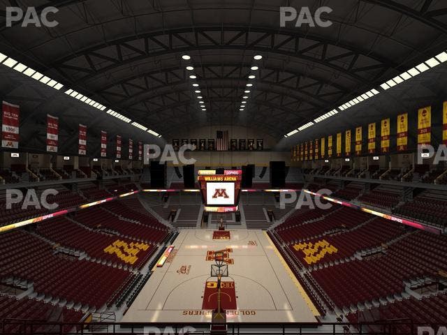 Williams Arena - Section 201 Seat View