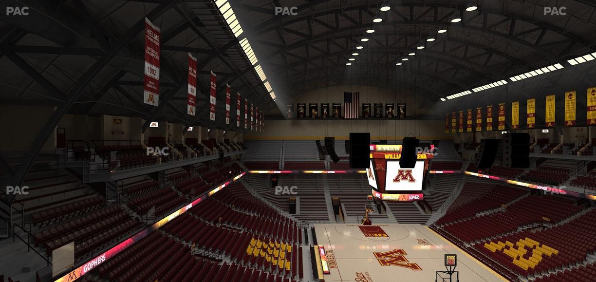 Williams Arena - Section 202 Seat View
