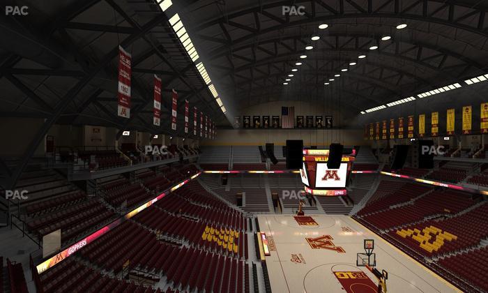 Williams Arena - Section 202 Seat View