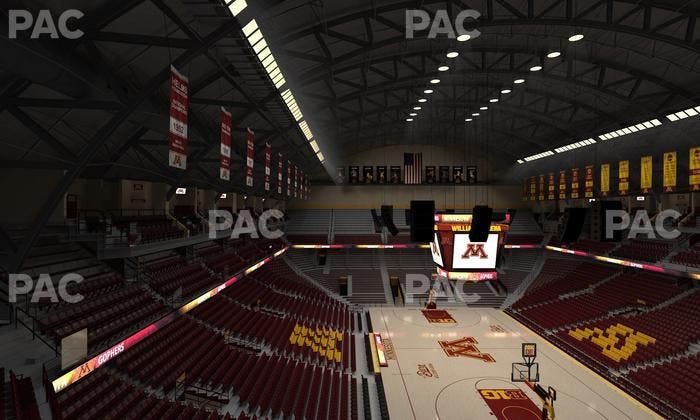 Williams Arena - Section 202 Seat View
