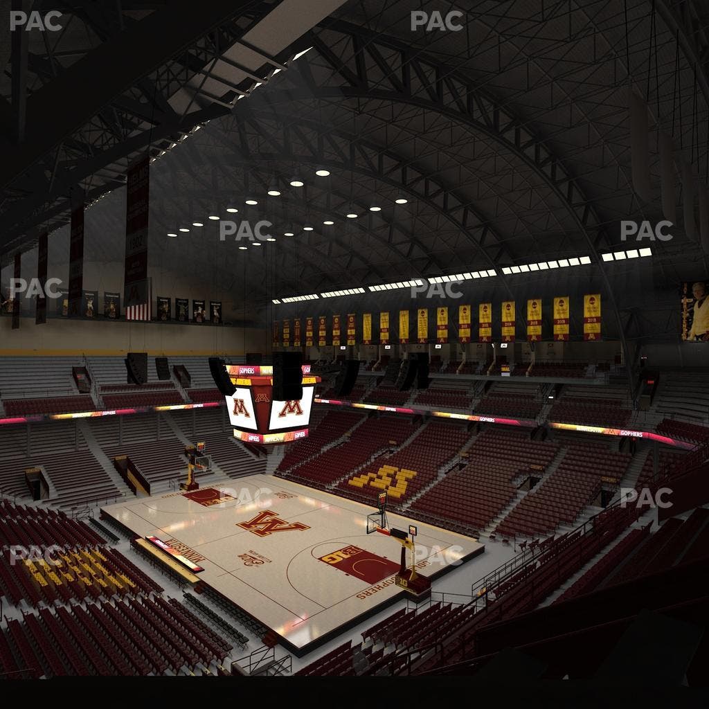 Williams Arena - Section 203 Seat View