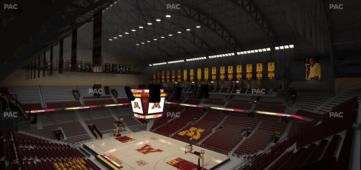 Williams Arena - Section 203 Seat View