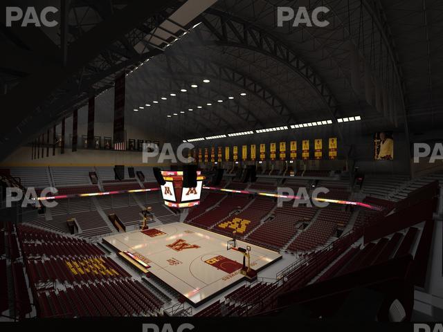 Williams Arena - Section 203 Seat View