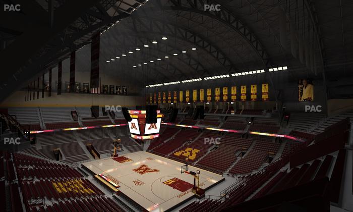 Williams Arena - Section 203 Seat View