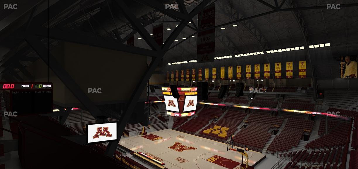 Williams Arena - Section 204 Seat View