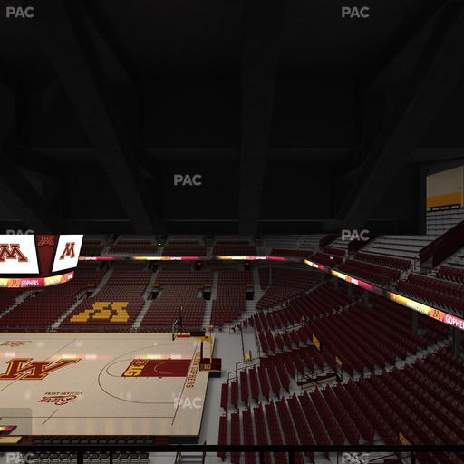 Williams Arena - Section 205 Seat View