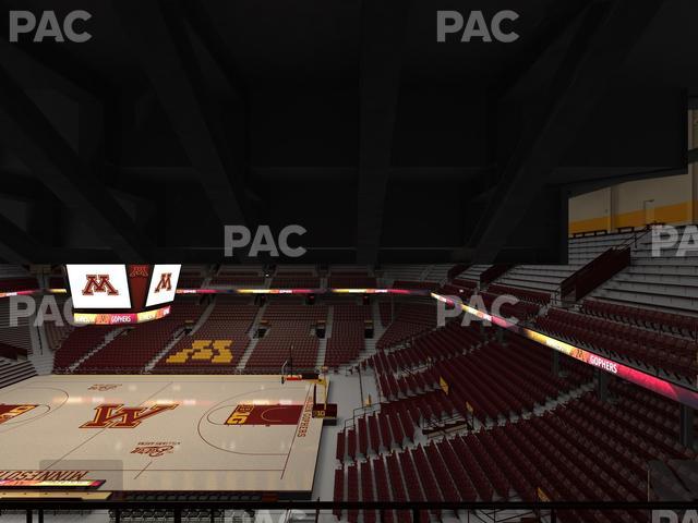 Williams Arena - Section 205 Seat View