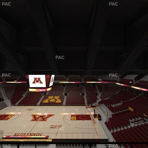 Williams Arena - Section 206 Seat View